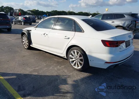 2018 Audi A4 2.0T Ultra Premium из США, поврежденный, VIN WAUKMAF43JN019530
